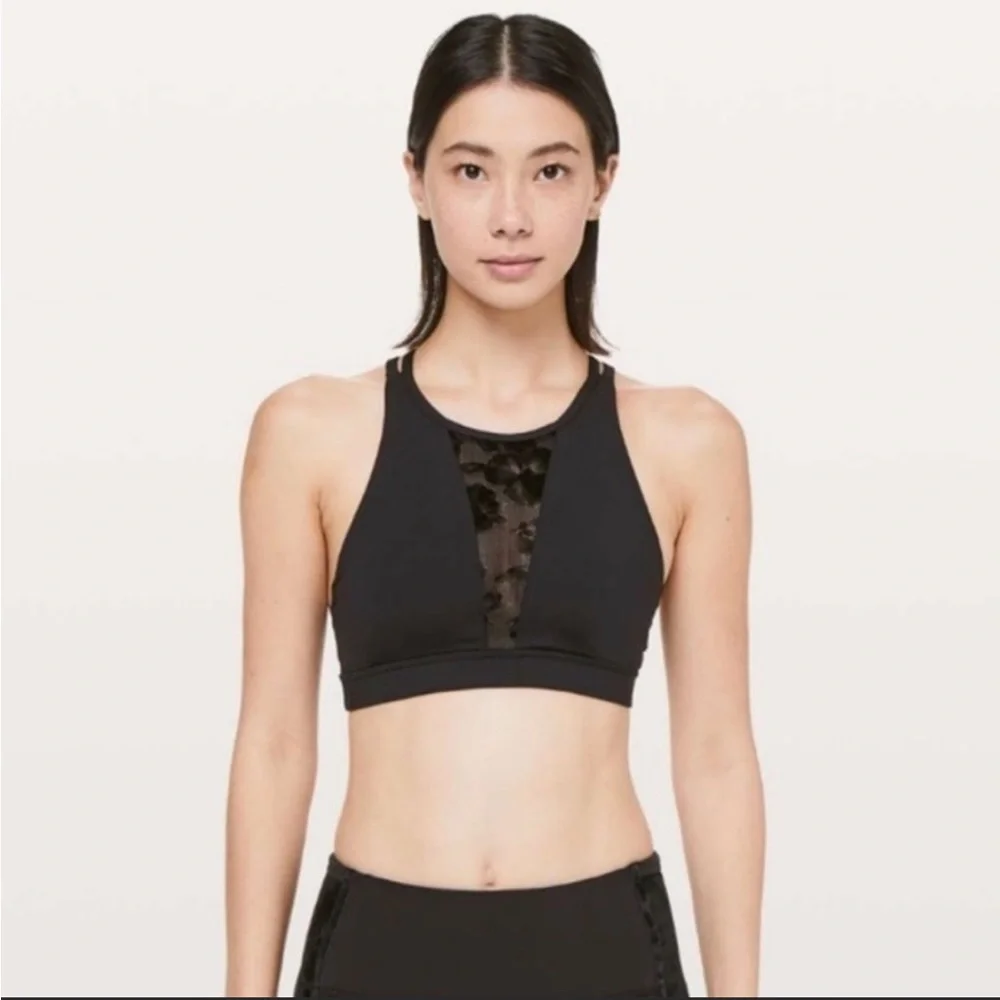 Lululemon Energy Race Back Bra Top Size 6